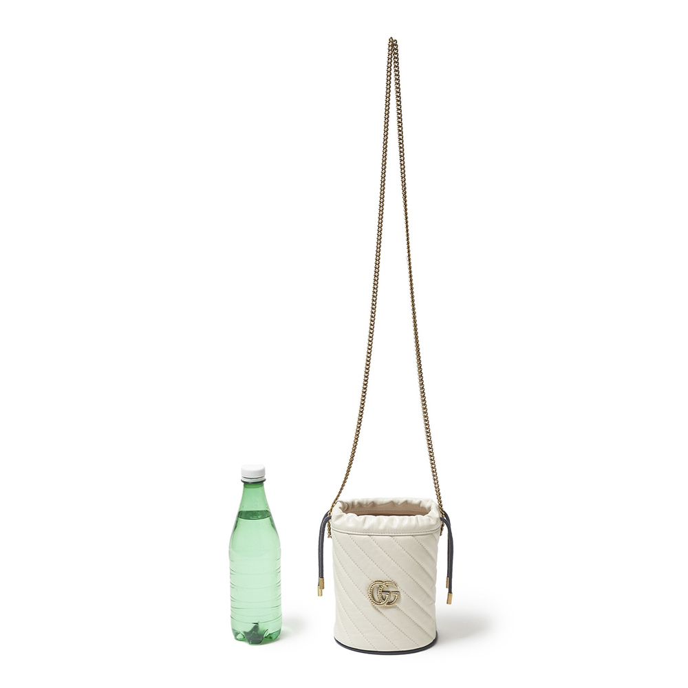 Gucci GG Marmont Shoulder Bag White - Picture 3 of 7